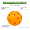 Orange Indoor Pickleballs (26 Holes)