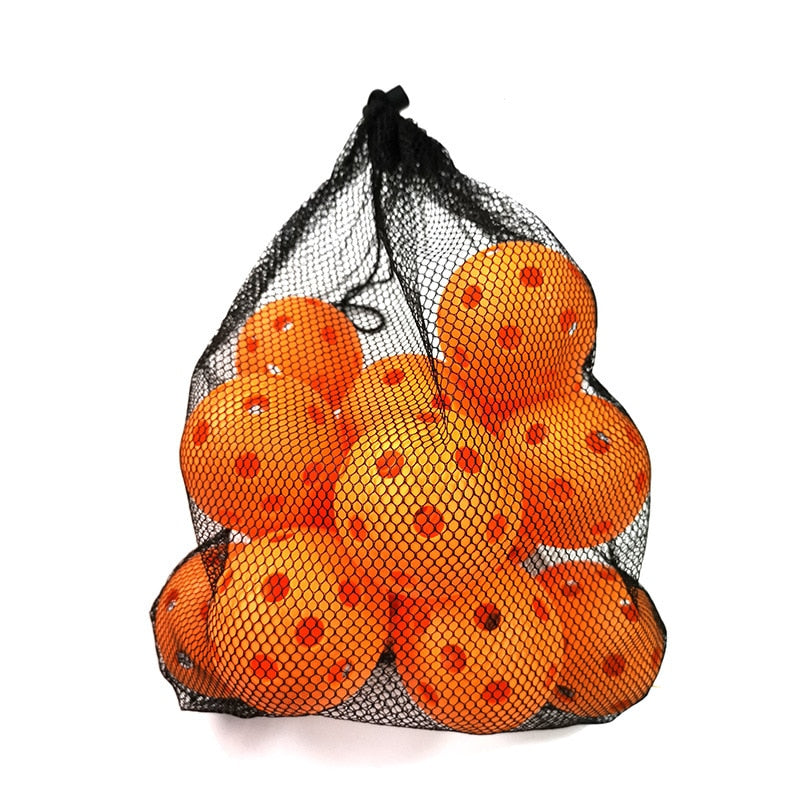 Orange Indoor Pickleballs (26 Holes)